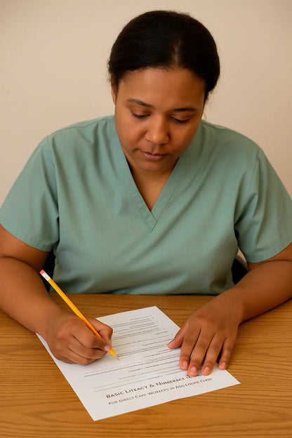 Literacy Test for Residential Care Up to 5 Employees - (Including Adult Foster Care)