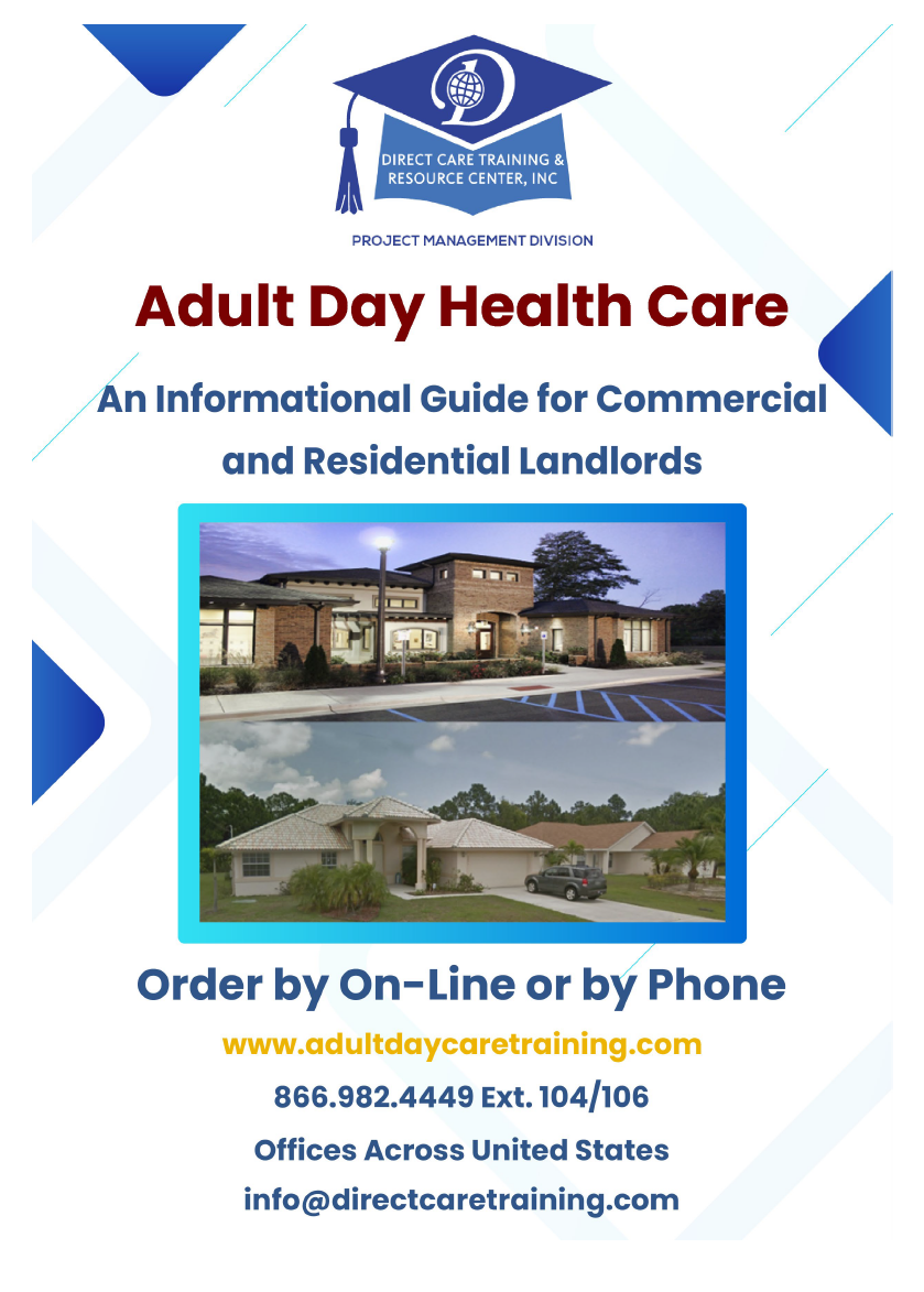Adult Day Care - An Informational Guide for Landlords